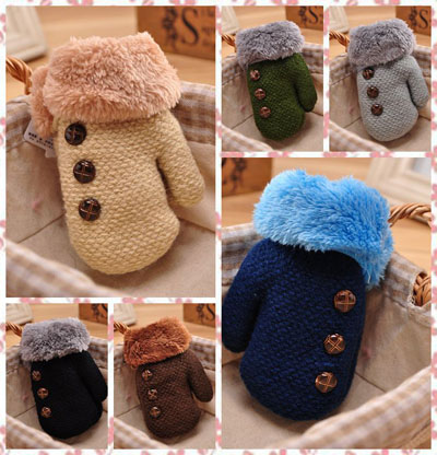 Gants pour enfants en de laine - Ref 2146464