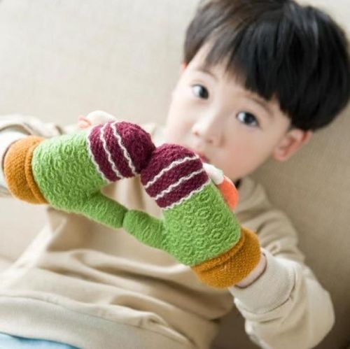 Gants pour enfants en acrylique - Ref 2146523