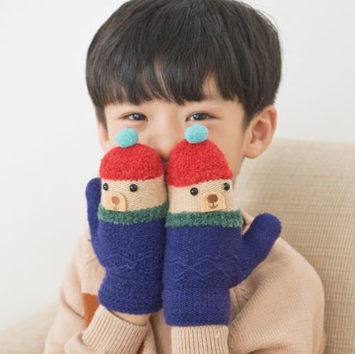 Gants pour enfants en acrylique - Ref 2146589