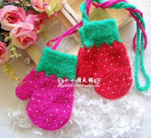 Gants pour enfants en velours - Ref 2146684