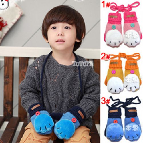 Gants pour enfants en de laine - Ref 2146825