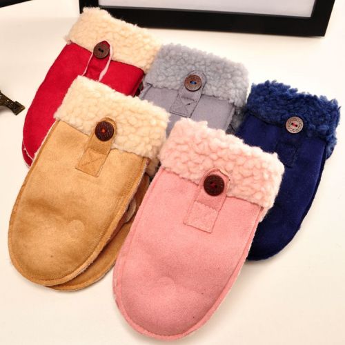 Gants pour enfants en velours - Ref 2147036