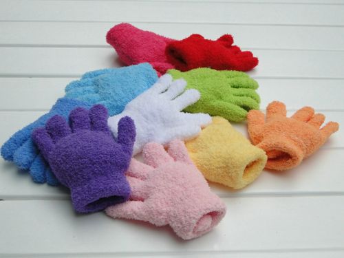 Gants pour enfants en velours - Ref 2147153