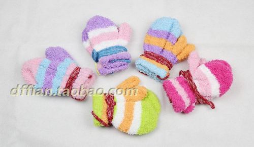 Gants pour enfants en velours - Ref 2147181