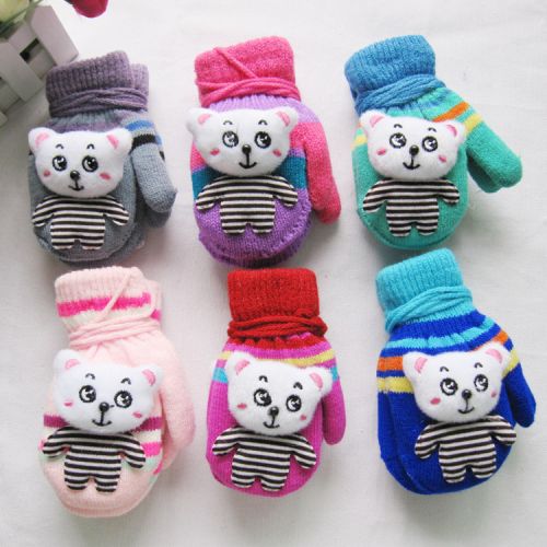 Gants pour enfants en de laine - Ref 2147389