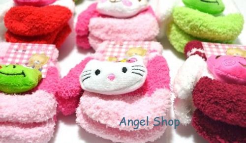 Gants pour enfants en velours - Ref 2147559