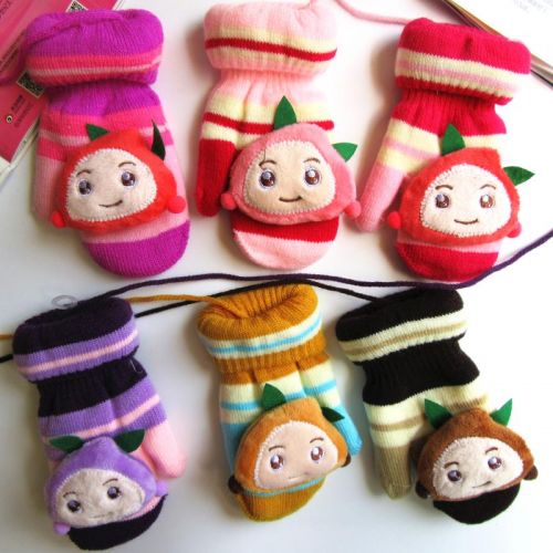 Gants pour enfants en acrylique - Ref 2147589