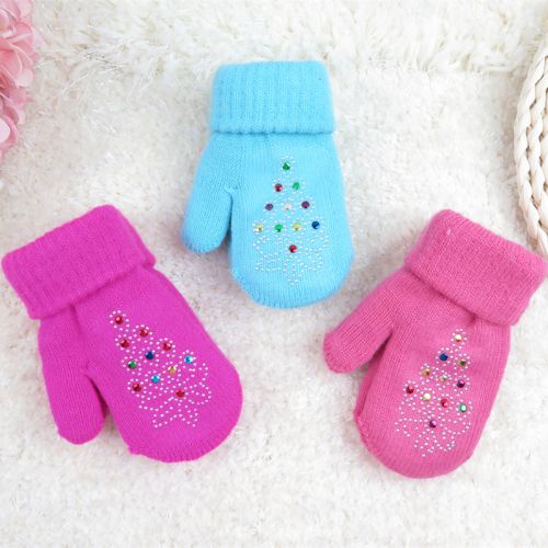 Gants pour enfants en cachemire - Ref 2147622