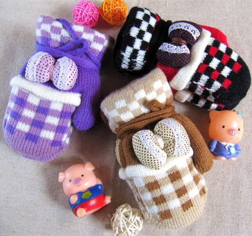 Gants pour enfants en de laine - Ref 2147689