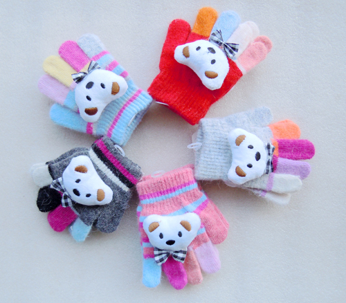 Gants pour enfants KACAKID en de laine - Ref 2147713