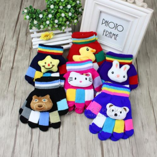 Gants pour enfants en acrylique - Ref 2147784