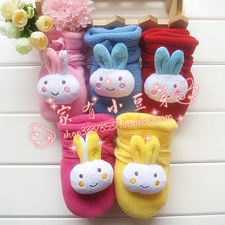 Gants pour enfants en velours - Ref 2147816