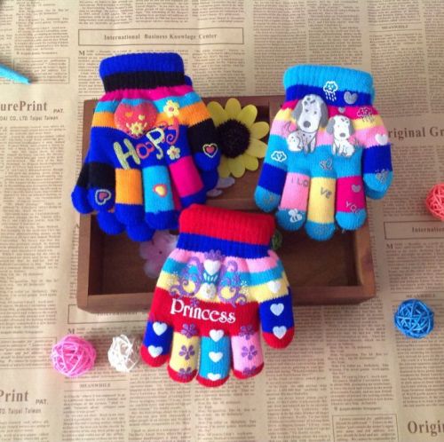 Gants pour enfants LITTLE SMILE en de laine - Ref 2147832