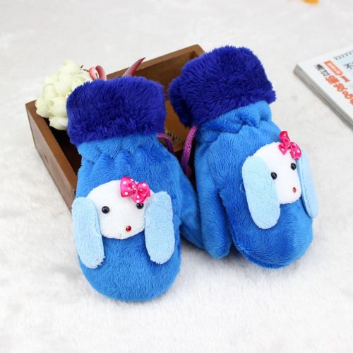 Gants pour enfants en velours - Ref 2147922