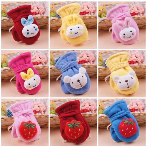 Gants pour enfants en velours - Ref 2147967