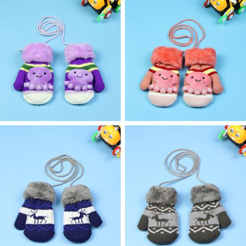Gants pour enfants en cachemire - Ref 2147971