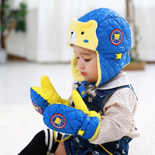 Gants pour enfants en velours - Ref 2149322