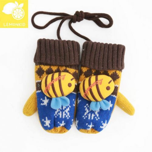 Gants pour enfants LOROSE en velours - Ref 2149364