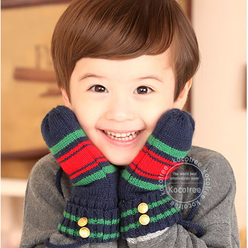 Gants pour enfants LOROSE en de laine - Ref 2149370