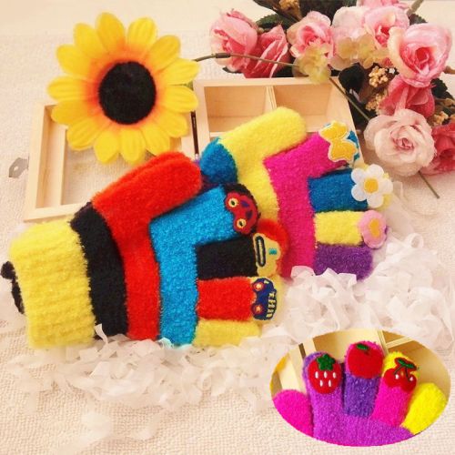 Gants pour enfants en velours - Ref 2149389