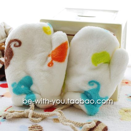 Gants pour enfants en velours - Ref 2149419