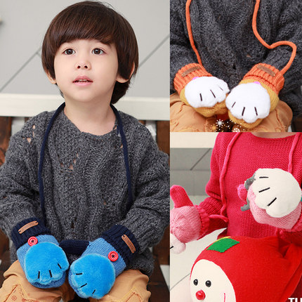 Gants pour enfants en de laine - Ref 2149440