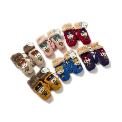 Gants pour enfants en alpaga - Ref 2149444