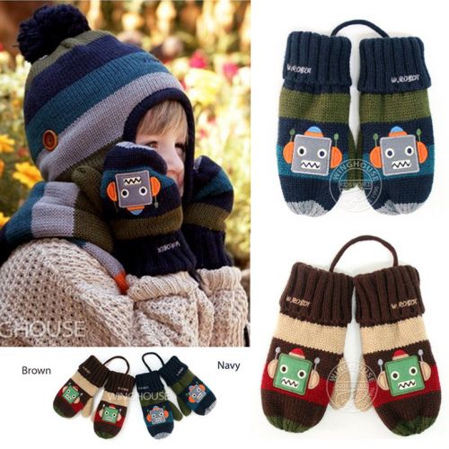 Gants pour enfants en de laine - Ref 2149501