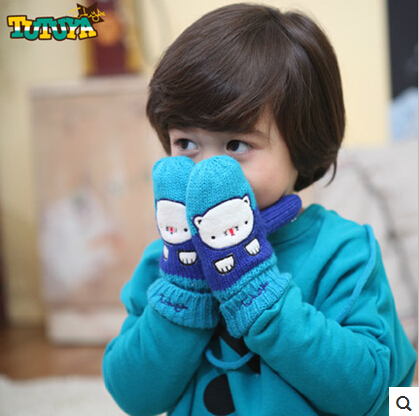 Gants pour enfants en cachemire - Ref 2149583