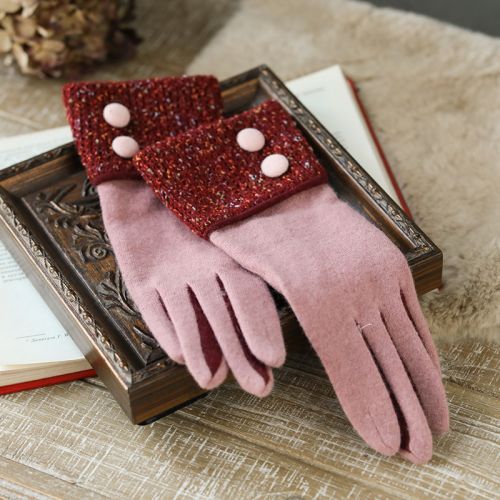 Gants pour femme MISMEMO en Laine cachemire - Ref 3153953