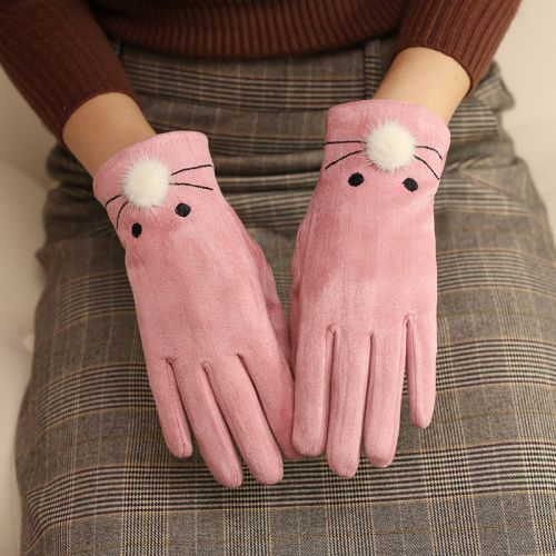 Gants pour femme CHARMING SMILE en Cachemire - Ref 3154105