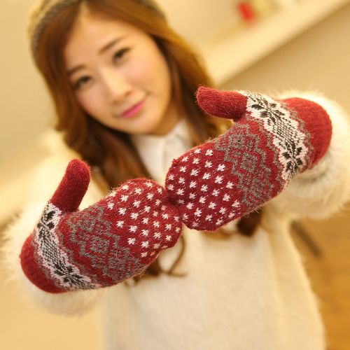 Gants pour femme en Laine cachemire - Ref 3154138