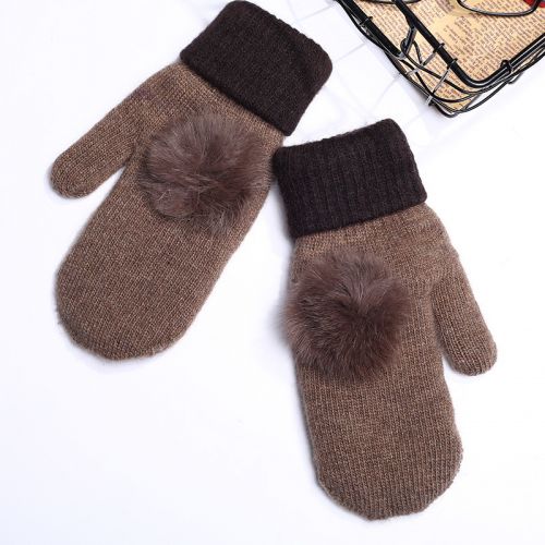 Gants pour femme en Poil de lapin - Ref 3154330