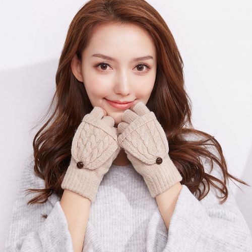 Gants pour femme en Laine cachemire - Ref 3155648