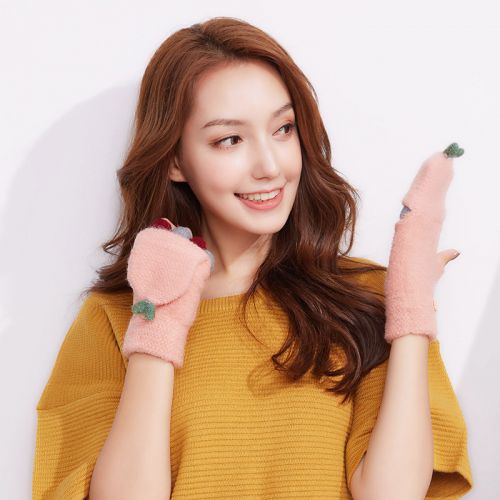 Gants pour femme en Laine cachemire - Ref 3155927