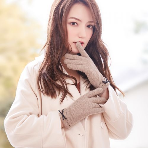 Gants pour femme en Laine cachemire - Ref 3156020