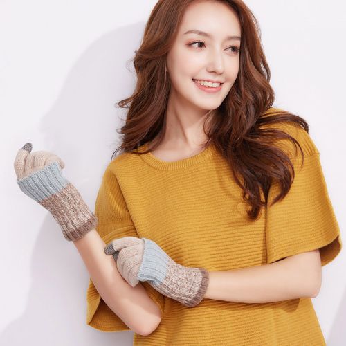 Gants pour femme en Laine cachemire - Ref 3156056