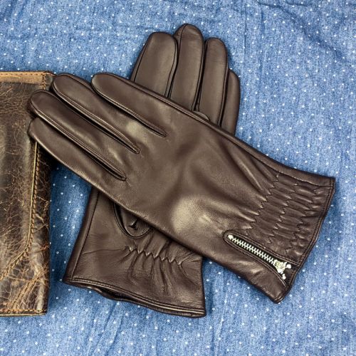 Gants pour femme GOODEMMA en En peau de mouton - Ref 3156132