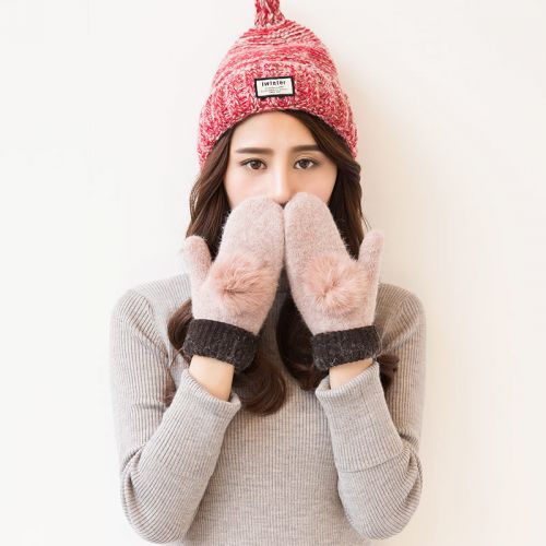 Gants pour femme en Laine cachemire - Ref 3156684