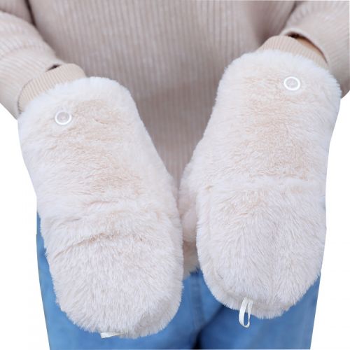 Gants pour femme en Poil de lapin - Ref 3156769