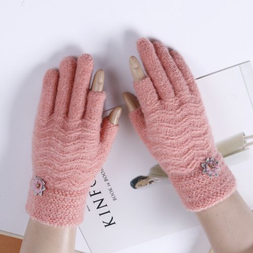 Gants pour femme en Laine cachemire - Ref 3156865