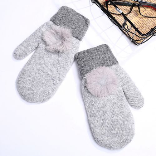 Gants pour femme en Poil de lapin - Ref 3156901