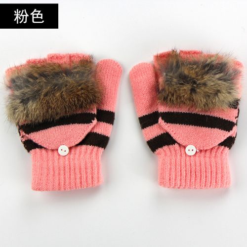 Gants pour femme en Poil de lapin - Ref 3156953