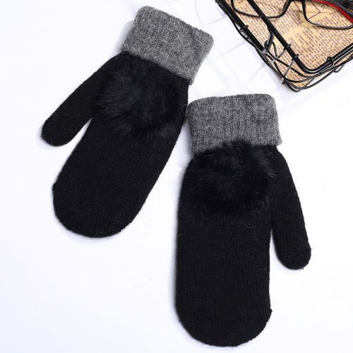 Gants pour femme en Poil de lapin - Ref 3157077