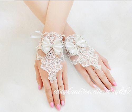 Gants pour fille en dentelle - Ref 2149667