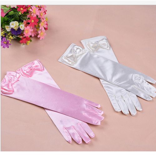 Gants pour fille en satin - Ref 2149670