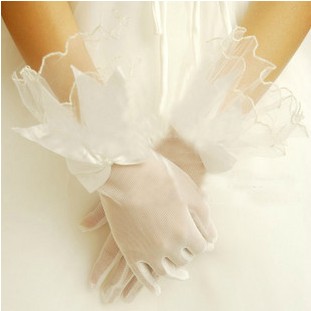Gants pour fille en dentelle - Ref 2149736