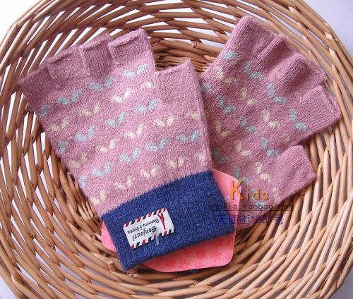 Gants pour fille en acrylique - Ref 2149797