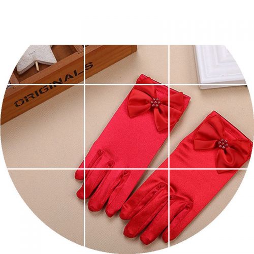 Gants pour fille en satin - Ref 2149800