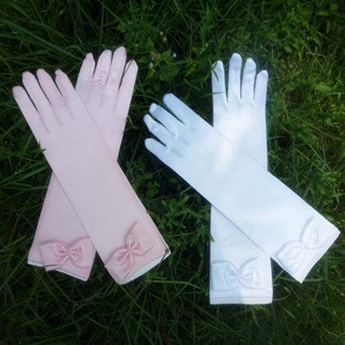 Gants pour fille en satin - Ref 2149822